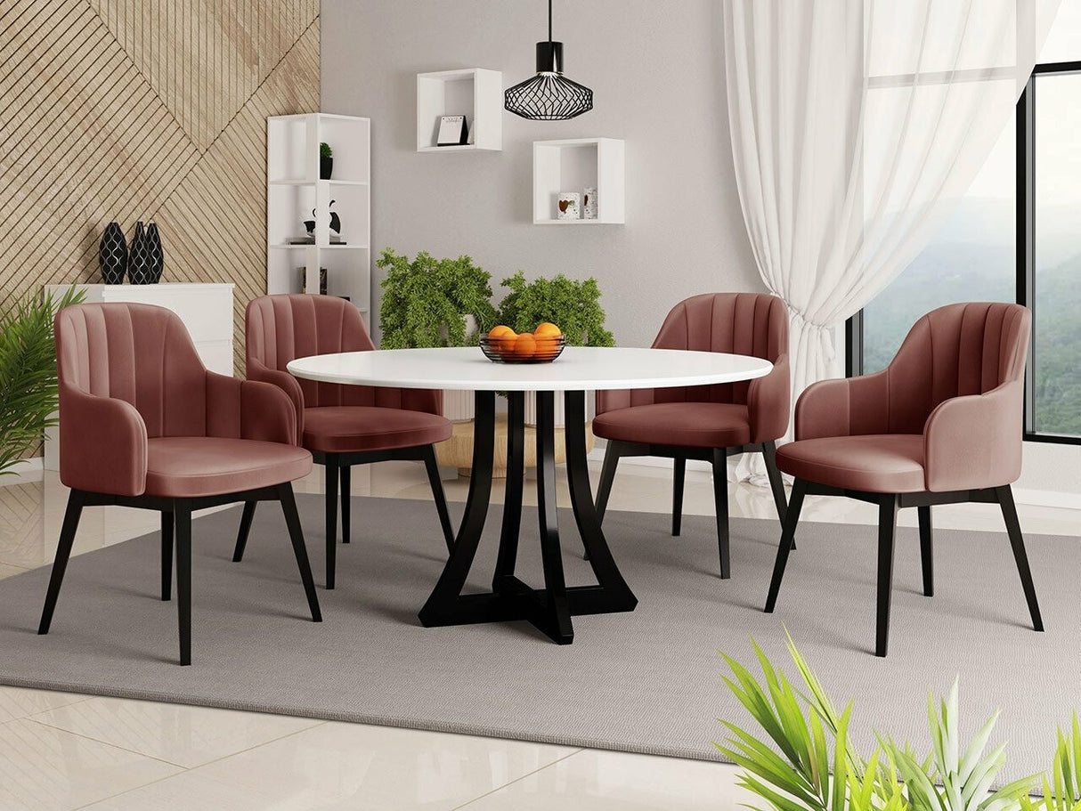 Szék S105 (ST105), Szín: Fekete + Magic Velvet 2258