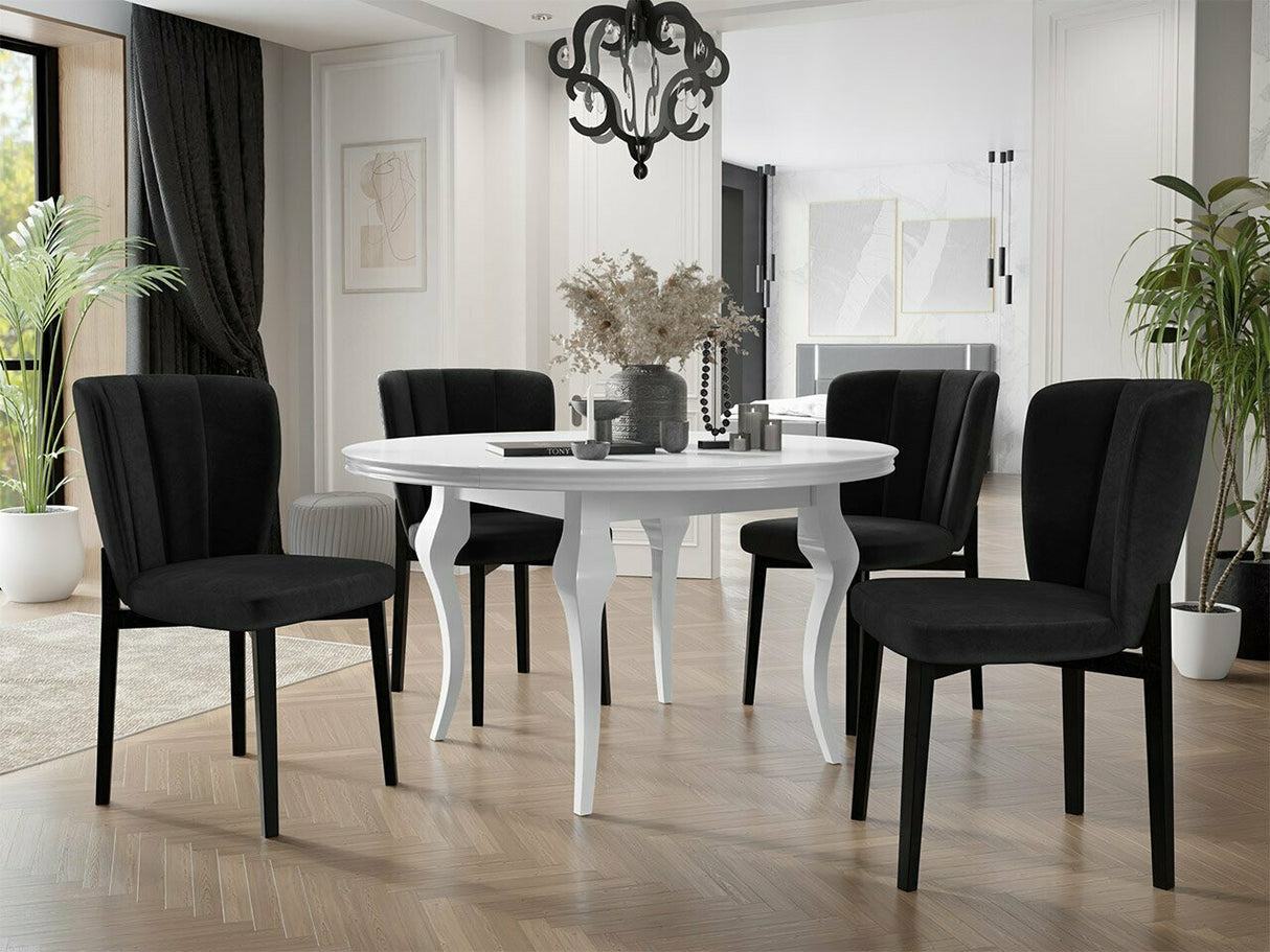 Szék S106 (ST106), Szín: Fekete + Magic Velvet 2219