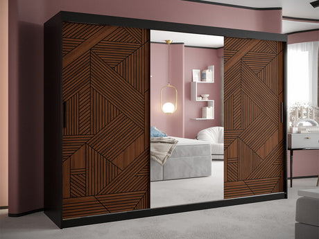 Gardróbszekrény Szafa 250 MARSYLIA II, Fiókok: Nem