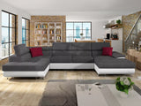 Sarokkanapé Kiságyere BIS (Alvin Bis), Szín: Soft 017 + Uttario Velvet 2971 + Kronos 02, Változatok: Balos