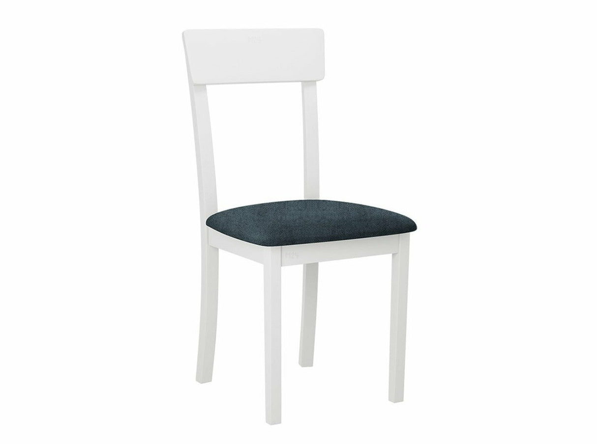 Étkezőgarnitúra Zestaw 19 (OSLO 8 + HUGO 1_NEW), Kárpit: Zetta 300, Fa színe: Fehér