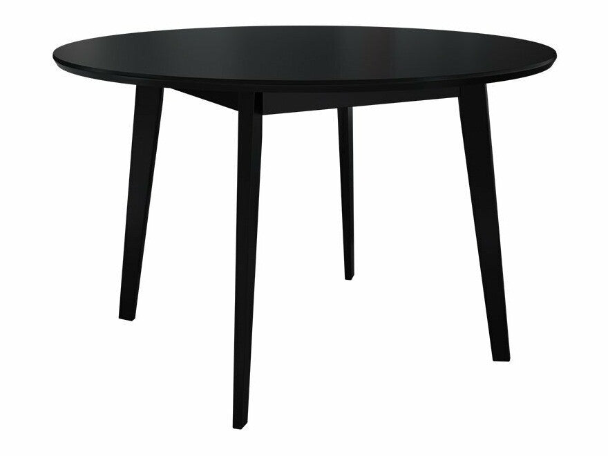 Étkezőgarnitúra Zestaw 04 4xS100 SKANDI FI, Szék színe: Fekete + Magic Velvet 2216, Asztal színe: Fekete