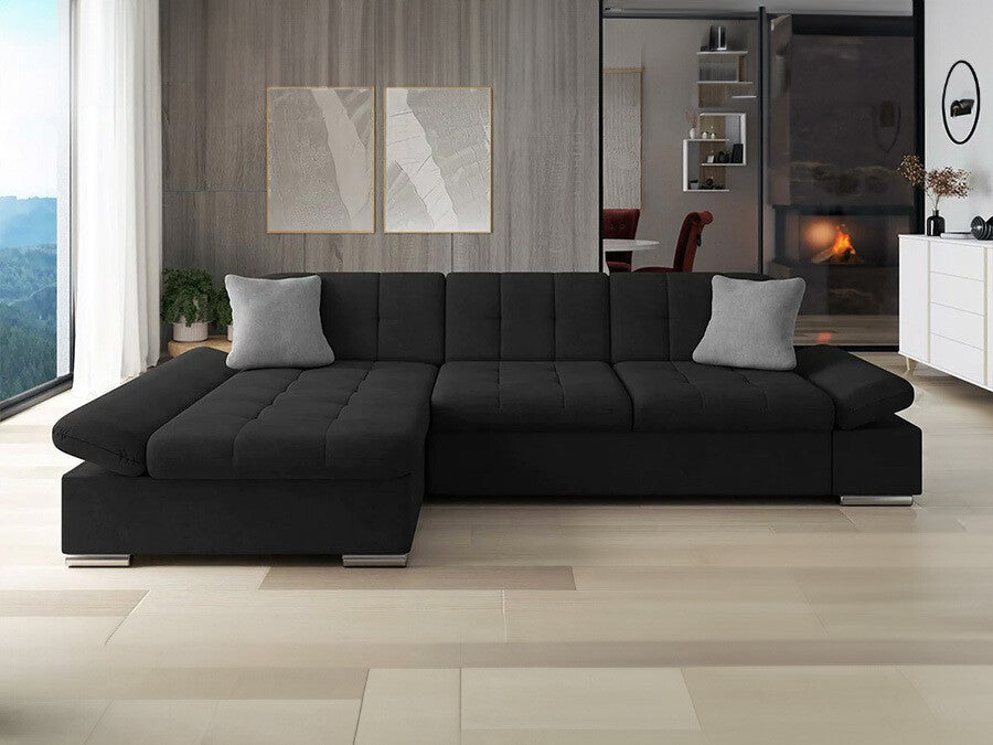 Sarokkanapé Malwi (Laviva), Szín: Uttario Velvet 2980 + Uttario Velvet 2972, Változatok: Balos