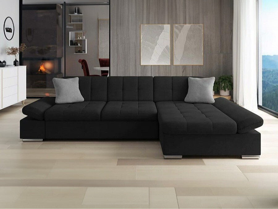 Sarokkanapé Malwi (Laviva), Szín: Uttario Velvet 2980 + Uttario Velvet 2972, Változatok: Jobbos