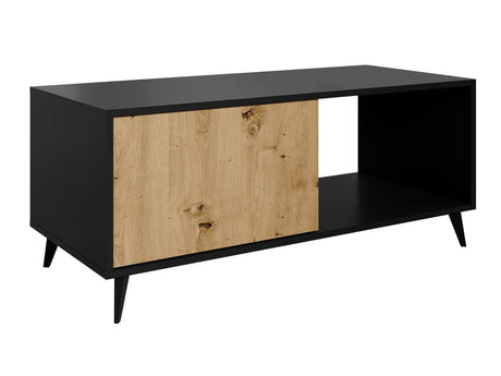 Dohányzóasztal Stolik kawowy 1K OVESSI Czarny/Dąb Artisan 5903211281303