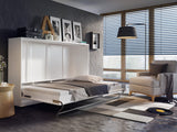 Szekrényágy CONCEPT PRO CP-06 I, Szín: Fehér, Alvó felület mérete: 90 x 200 cm