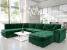 Sarokkanapé Niko (Tony) Toptextil, Szín: Magic Velvet 2225-151 + Venus Velvet 2941, Változatok: Jobbos