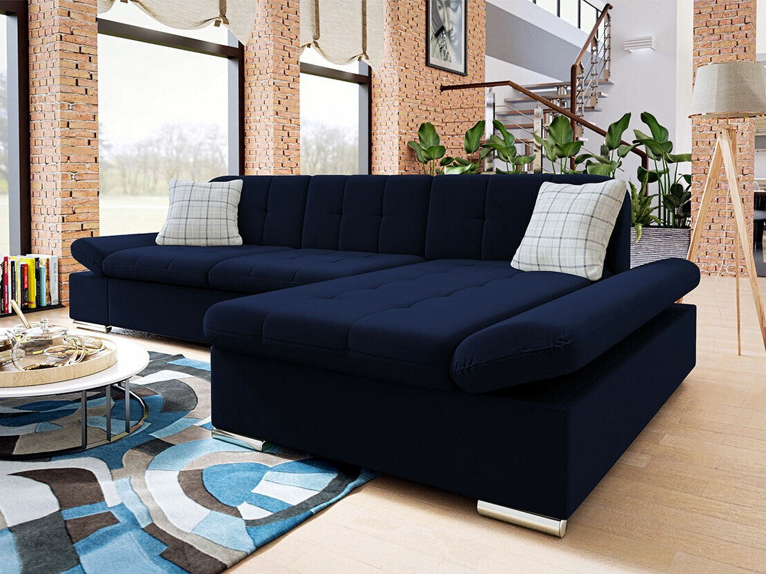 Sarokkanapé Malwi Premium (Laviva Premium), Szín: Magic Velvet 2216 + Senegal 818, Változatok: Jobbos