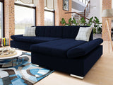 Sarokkanapé Malwi Premium (Laviva Premium), Szín: Magic Velvet 2216 + Senegal 818, Változatok: Jobbos