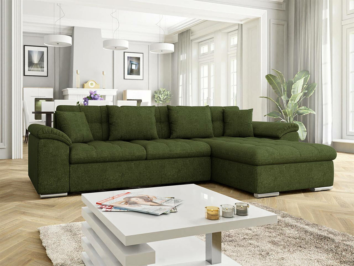 Sarokkanapé Diana (Dinem) Toptextil, Szín: Magni 206.07, Változatok: Jobbos