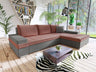 Sarokkanapé Bangkok mini (Kanton mini), Szín: Magic Velvet 2217 + Magic Velvet 2258 + Magic Velvet 2217
