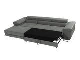 Sarokkanapé Narożnik TOREZIO MINI, Szín: Soft 011 + Lux 06, Változatok: Balos