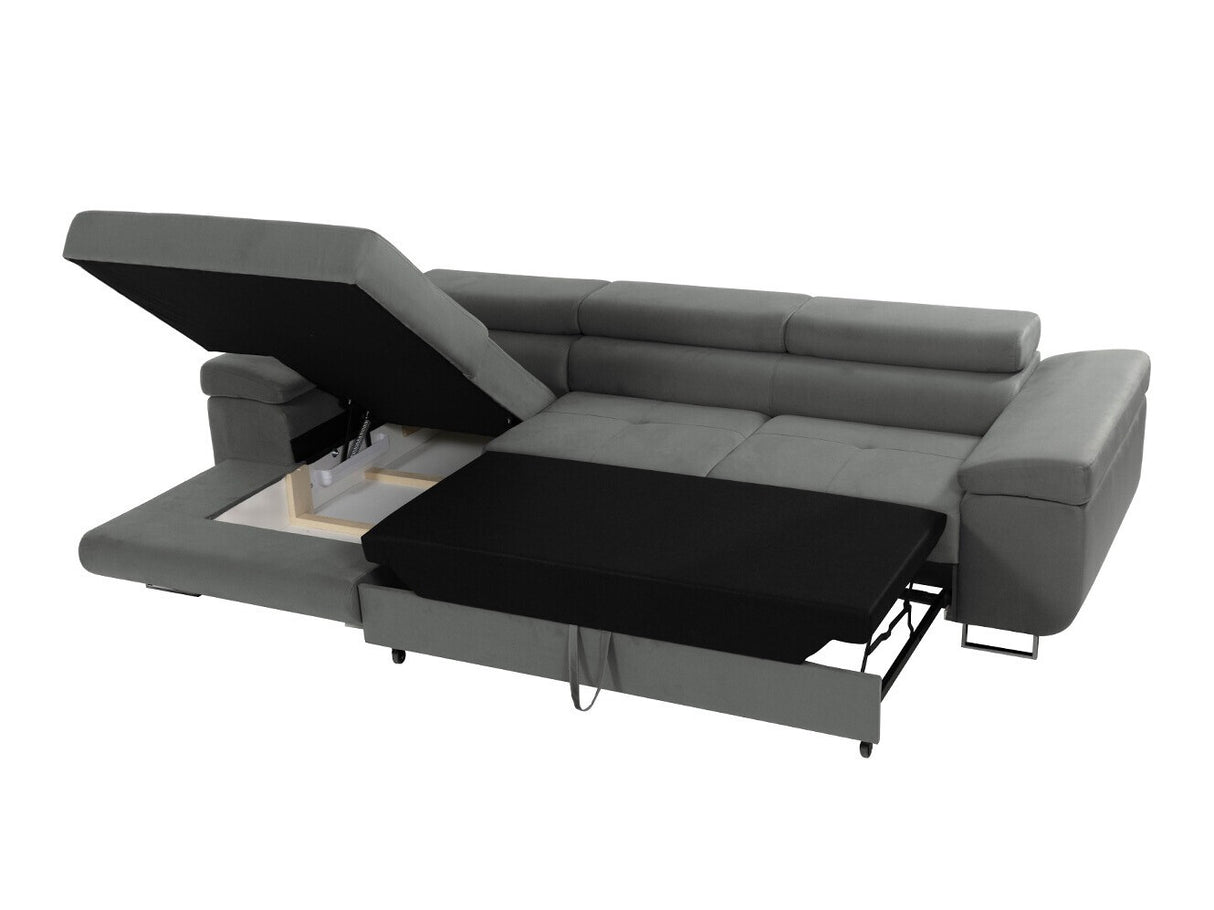 Sarokkanapé Narożnik TOREZIO MINI, Szín: Soft 011 + Lux 06, Változatok: Balos