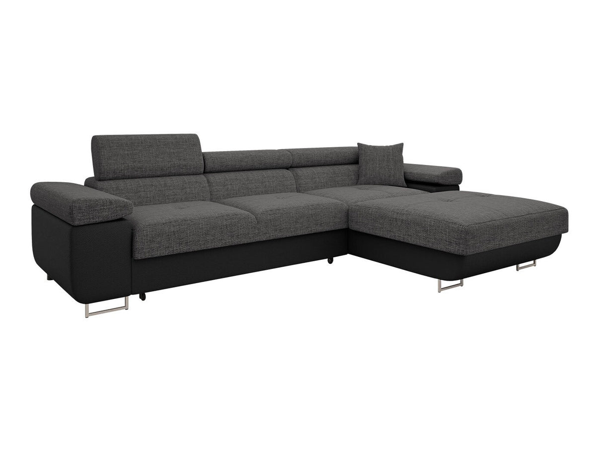 Sarokkanapé Narożnik TOREZIO MINI, Szín: Soft 011 + Lux 06, Változatok: Jobbos