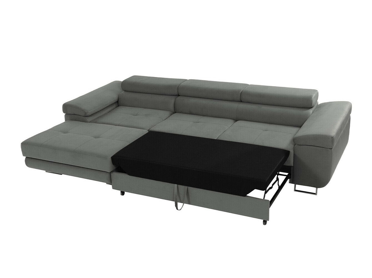 Sarokkanapé Narożnik TOREZIO MINI, Szín: Soft 017 + Lux 05, Változatok: Balos