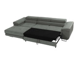 Sarokkanapé Narożnik TOREZIO MINI, Szín: Soft 017 + Lux 05, Változatok: Balos