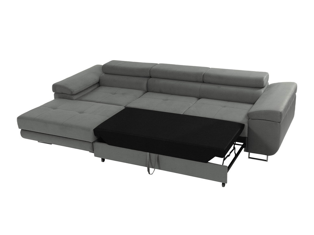 Sarokkanapé Narożnik TOREZIO MINI, Szín: Soft 066 + Lux 03, Változatok: Balos