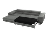 Sarokkanapé Narożnik TOREZIO MINI, Szín: Soft 066 + Lux 03, Változatok: Balos