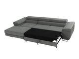 Sarokkanapé Narożnik TOREZIO MINI, Szín: Soft 066 + Lux 03, Változatok: Jobbos
