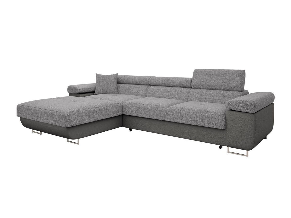 Sarokkanapé Narożnik TOREZIO MINI, Szín: Soft 029 + Lux 05, Változatok: Balos
