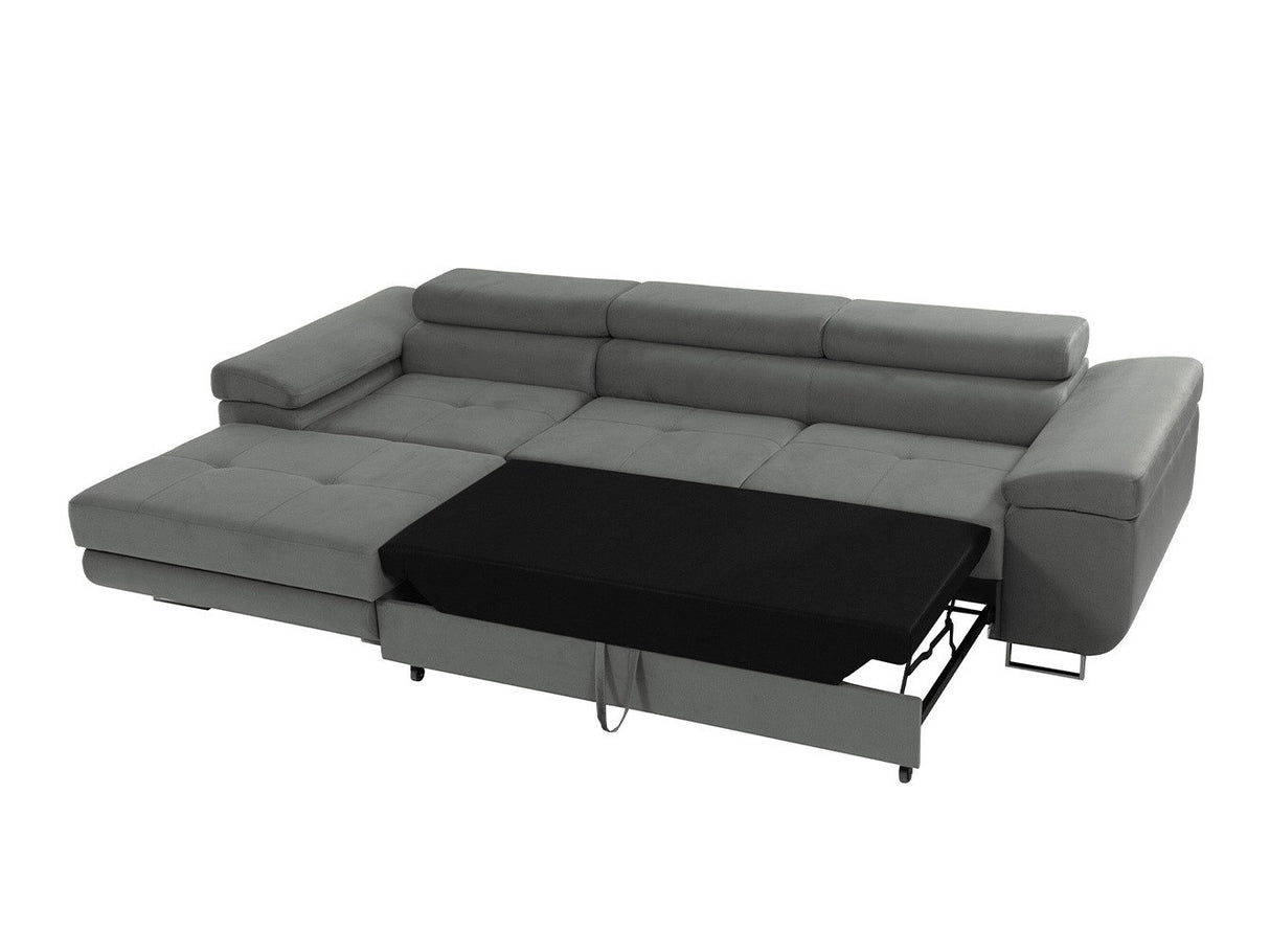 Sarokkanapé Narożnik TOREZIO MINI, Szín: Soft 029 + Lux 05, Változatok: Balos
