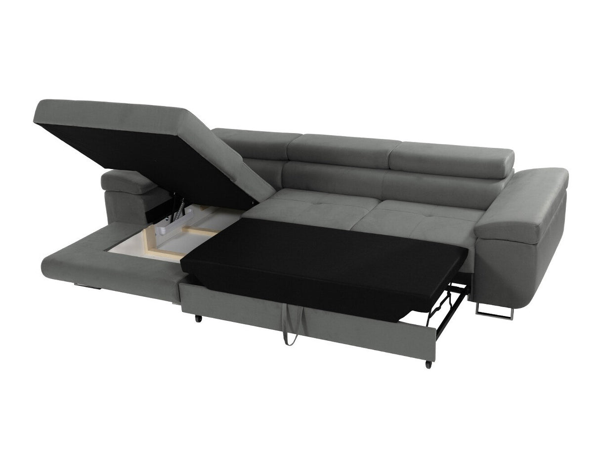 Sarokkanapé Narożnik TOREZIO MINI, Szín: Soft 029 + Lux 05, Változatok: Balos