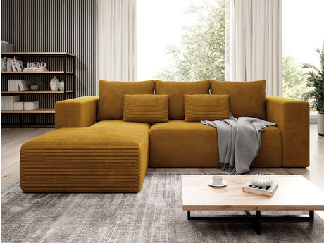 Sarokkanapé Narożnik STRIPES (Zozolia Cord), Szín: Poso 1, Változatok: Balos