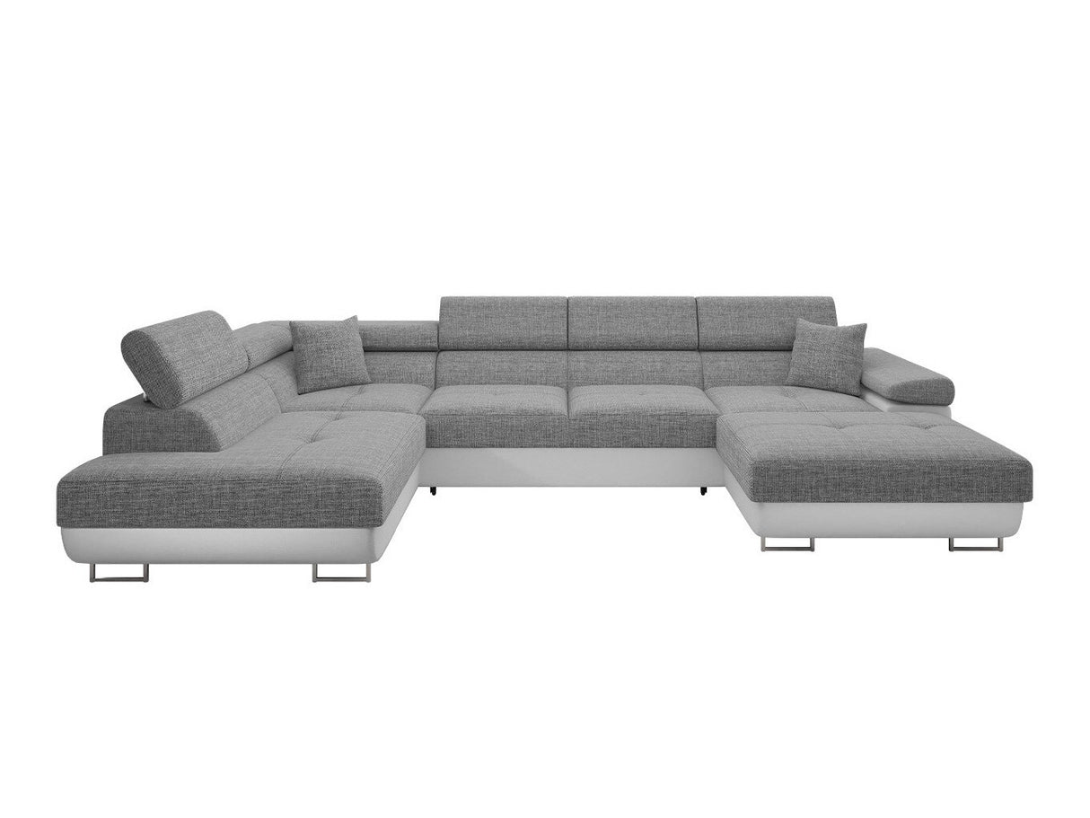 Sarokkanapé Narożnik TOREZIO BIS, Szín: Soft 017 + Lux 05, Változatok: Balos