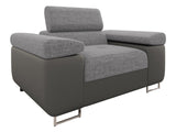Kárpitozott bútorok Zestaw TOREZIO 3+2+1, Szín: Soft 029 + Lux 05