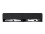 TV-állvány Lowboard A140 (Adenik 140), Led világítás: Igen, Szín: Grafit
