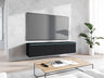 TV-állvány Lowboard D140 (Dlone 140), Led világítás: Igen, Szín: Grafit