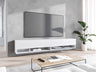 TV-állvány Lowboard A180 (Adenik 180), Led világítás: Nem, Szín: Fehér