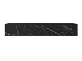TV-állvány Lowboard D180 (Dlone 180), Led világítás: Nem, Szín: Fekete márvány
