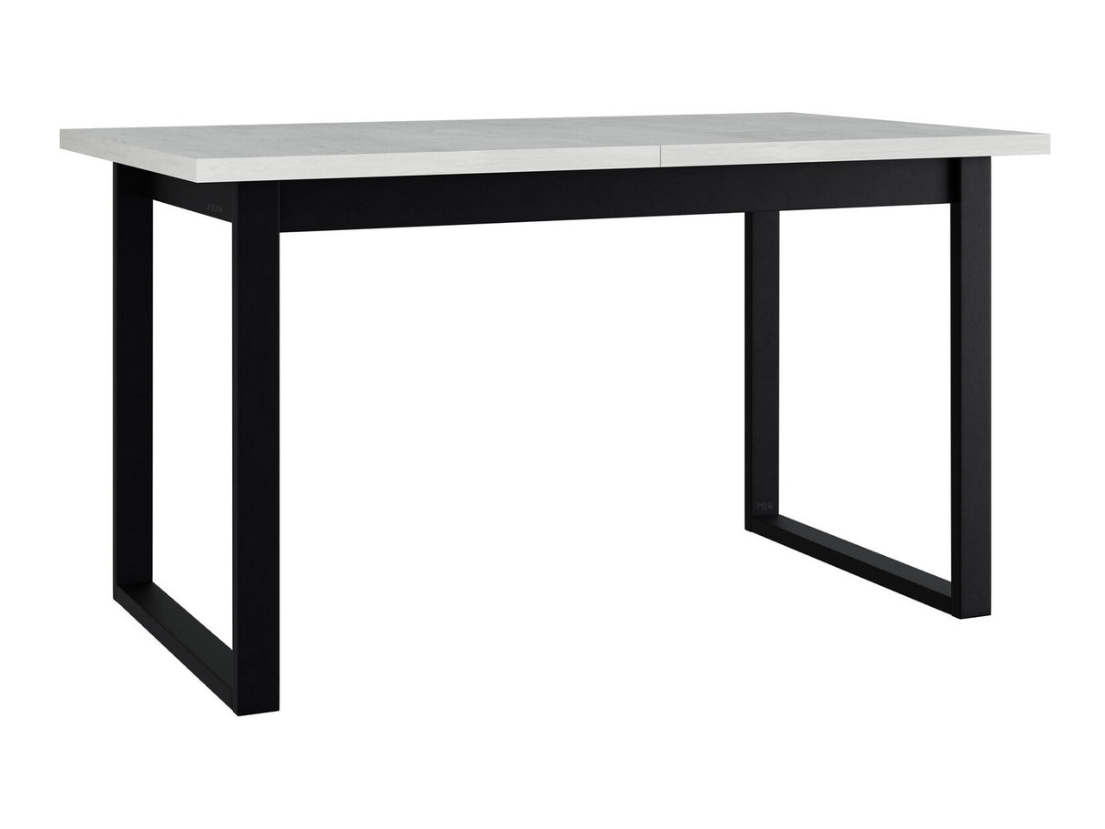 Asztal Stół IKON 3 LAMINAT, Szín: Fehér + Fekete