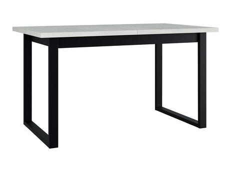 Asztal Stół IKON 3 LAMINAT, Szín: Fehér + Fekete