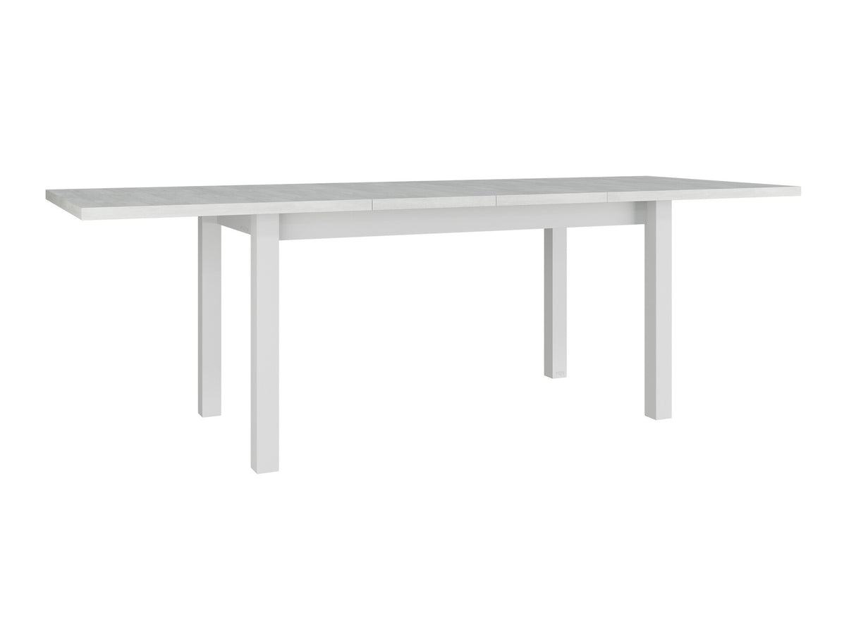 Asztal Stół MODENA 2 XL LAMINAT, Szín: Fehér
