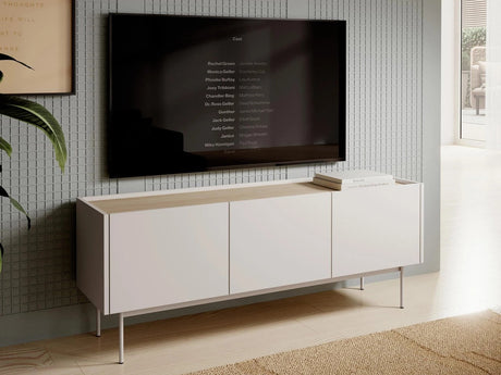 TV-állvány Szafka RTV COLOR 144 Kasmír/Dąb linea