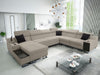 Sarokkanapé Narożnik ALICANTE VIII, Szín: Uttario Velvet 2979 + Uttario Velvet 2980, Változatok: Balos