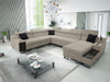 Sarokkanapé Narożnik ALICANTE VIII, Szín: Uttario Velvet 2979 + Uttario Velvet 2980, Változatok: Jobbos