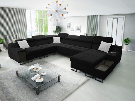 Sarokkanapé Narożnik ALICANTE VIII, Szín: Uttario Velvet 2980 + Uttario Velvet 2973, Változatok: Jobbos