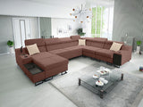 Sarokkanapé Narożnik ALICANTE VIII, Szín: Uttario Velvet 2955 + Uttario Velvet 2978, Változatok: Balos