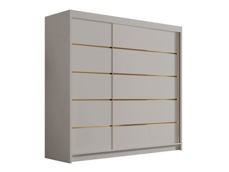 Gardróbszekrény Szafa EVO 200 VI, Szín: Kasmír, Tükör: Nem