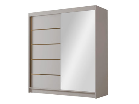 Gardróbszekrény Szafa BALI 180 III, Szín: Kasmír, Tükör: Igen
