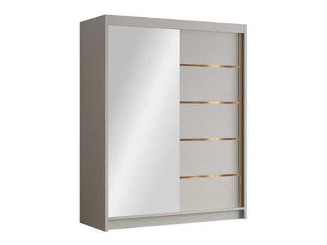 Gardróbszekrény Szafa FLAVIO 150 III, Szín: Kasmír, Tükör: Igen
