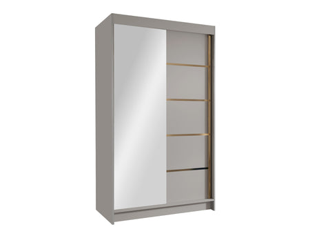 Gardróbszekrény Szafa VIGO 100 III, Szín: Kasmír, Tükör: Igen