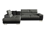 Sarokkanapé Kiságyere (Alvin), Szín: Soft 011 + Lux 06, Változatok: Balos