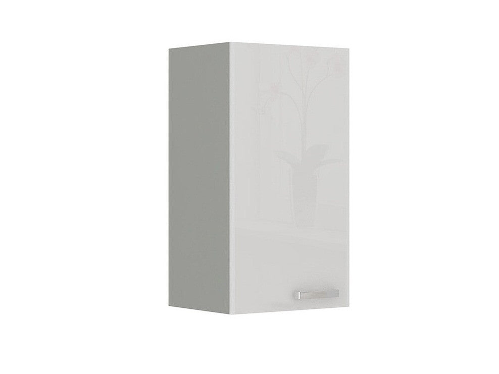 Moduláris fali szekrény Multiline 40 G-72 F (Szürke + Fényes fehér)