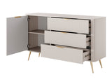 Komód Komoda 1D3S LANTE, Szín: Beige