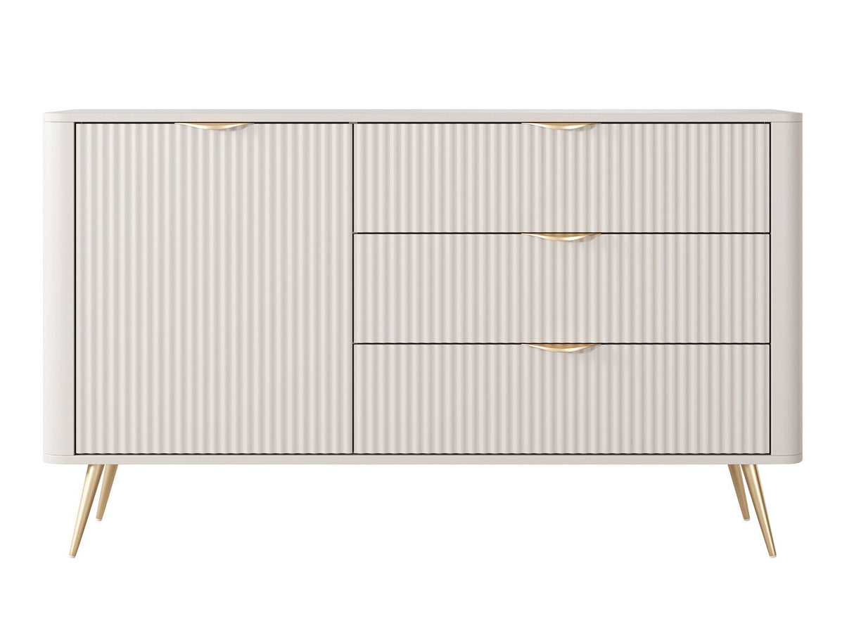 Komód Komoda 1D3S LANTE, Szín: Beige