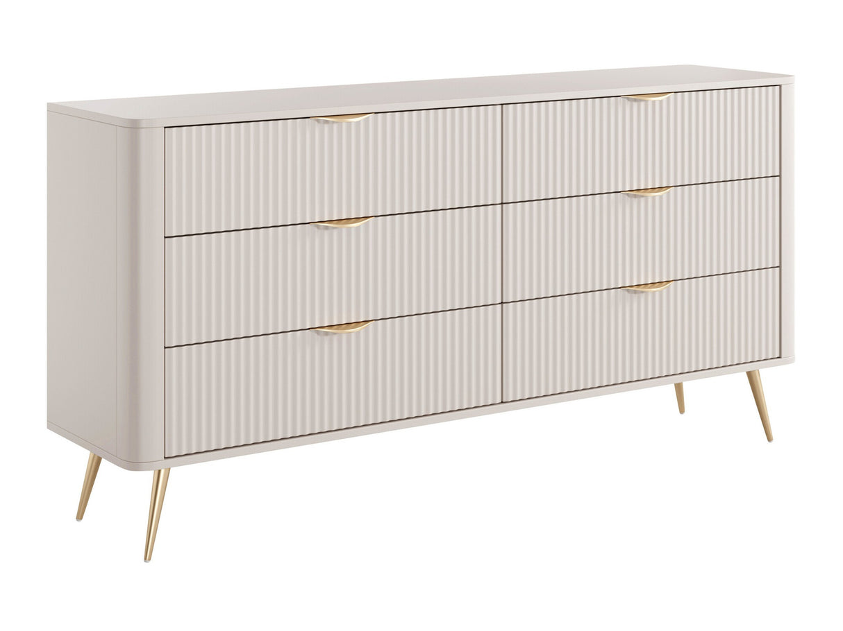 Komód Komoda 6S LANTE, Szín: Beige